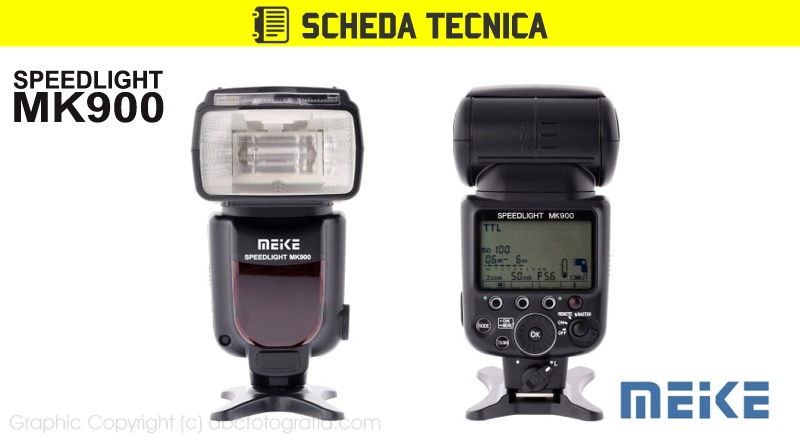 Scheda Tecnica Flash Meike MK900