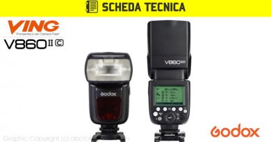 Scheda Tecnica Flash Godox V860II per Canon (V860IIC)