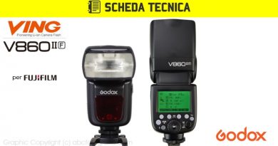 Scheda Tecnica Flash Godox V860II per Fujifilm (V860IIF)