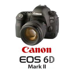 Canon EOS 6D Mk II fotocamera Stampato MANUALE UTENTE GUIDA MANUALE 610 pagine A5 