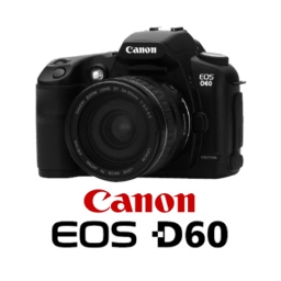 Manuale Istruzioni Canon Eos D60