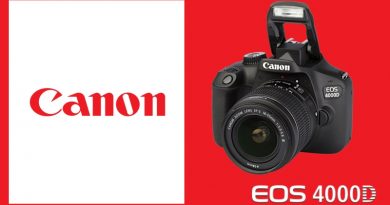 Scheda Tecnica Fotocamera Canon EOS 4000D